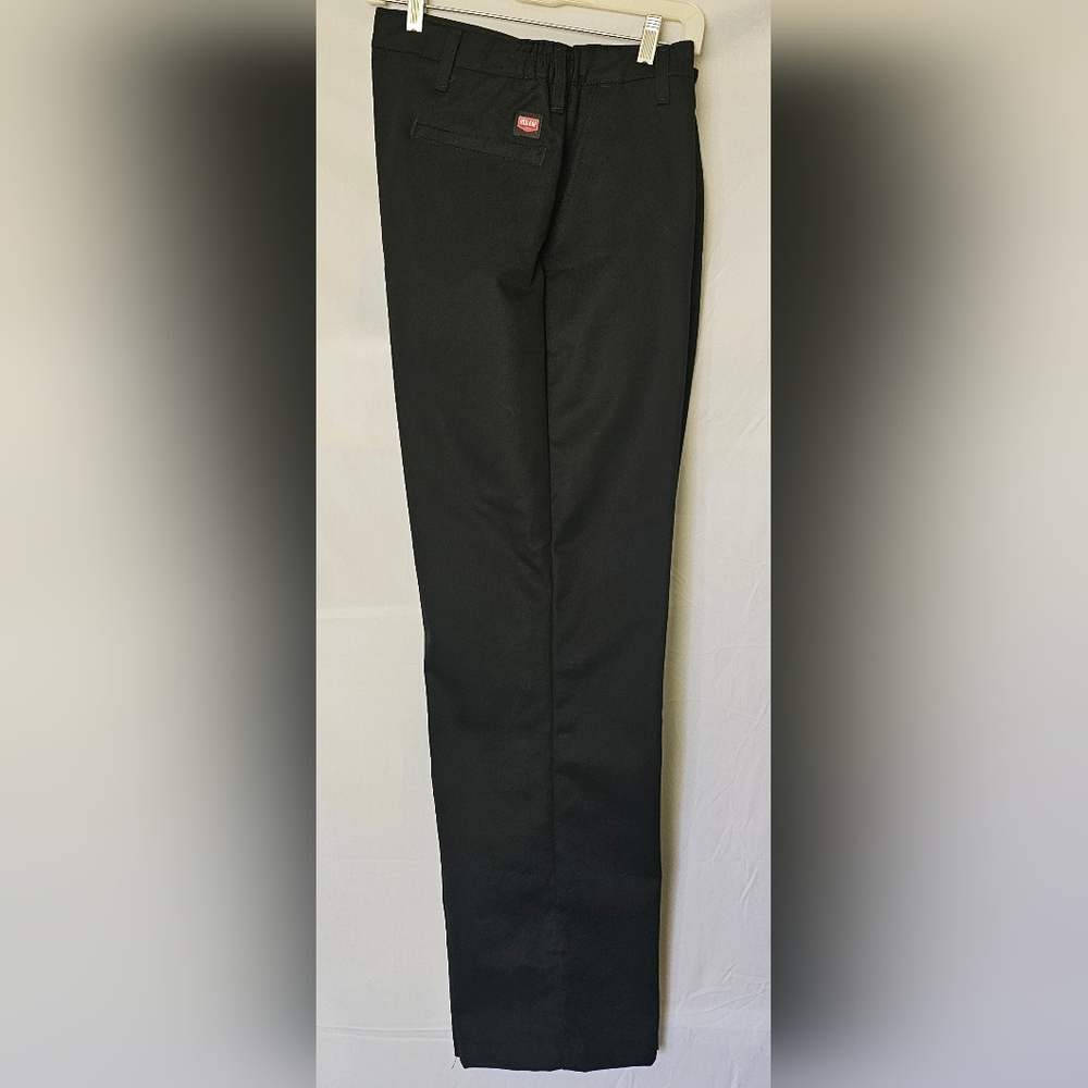 Red Kap Men's Black Chino  Pants 33W X 34L Elastic Waist